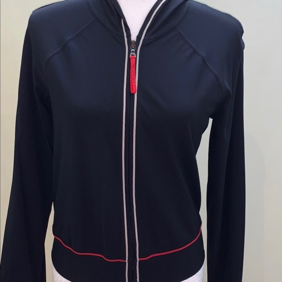 Auth prada windbreaker lightweight hooded jacket - Picture 3 of 8